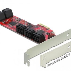 Контролер Delock SATA PCI Express Card - 10 ports - Image 2