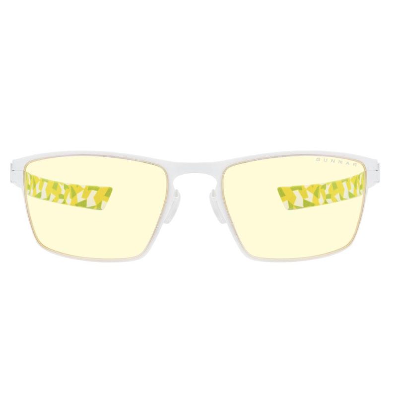 Геймърски очила GUNNAR ESL Blade Lite White, Amber Natural, Бели - Image 2
