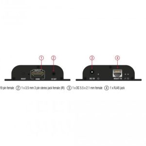 HDMI трансмитер DeLock, Прeдава видео по IP - Image 3