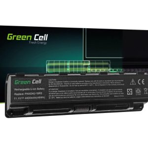 Батерия  за лаптоп GREEN CELL, TOSHIBA PA5023/PA5024 Satellite C850 C855 C870  L850 L855, 10.8V, 4400mAh