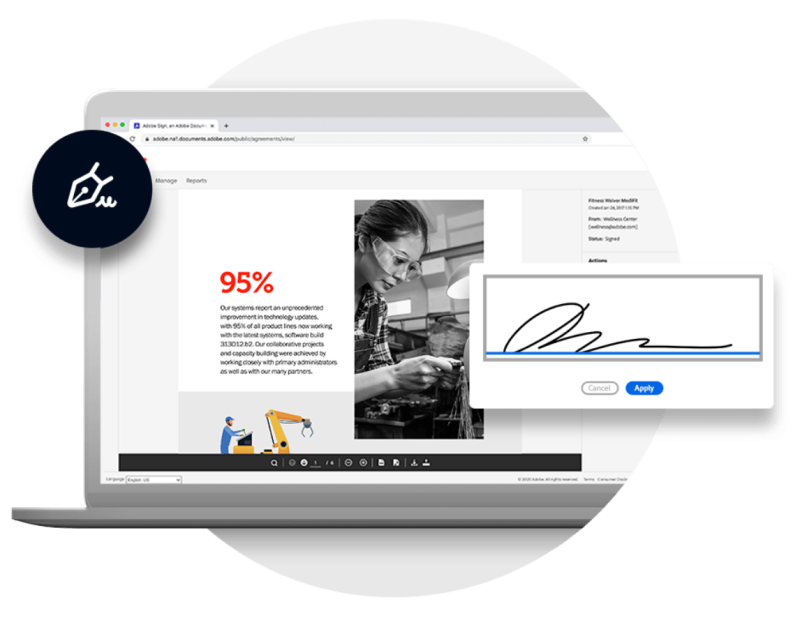 Софтуер Adobe Sign for business, Other, EU English, Subscription New - Image 2