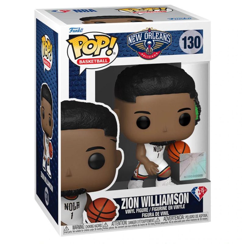 Фигурка Funko POP! Basketball NBA: New Orleans Pelicans - Zion Williamson (CE'21) #130 - Image 2