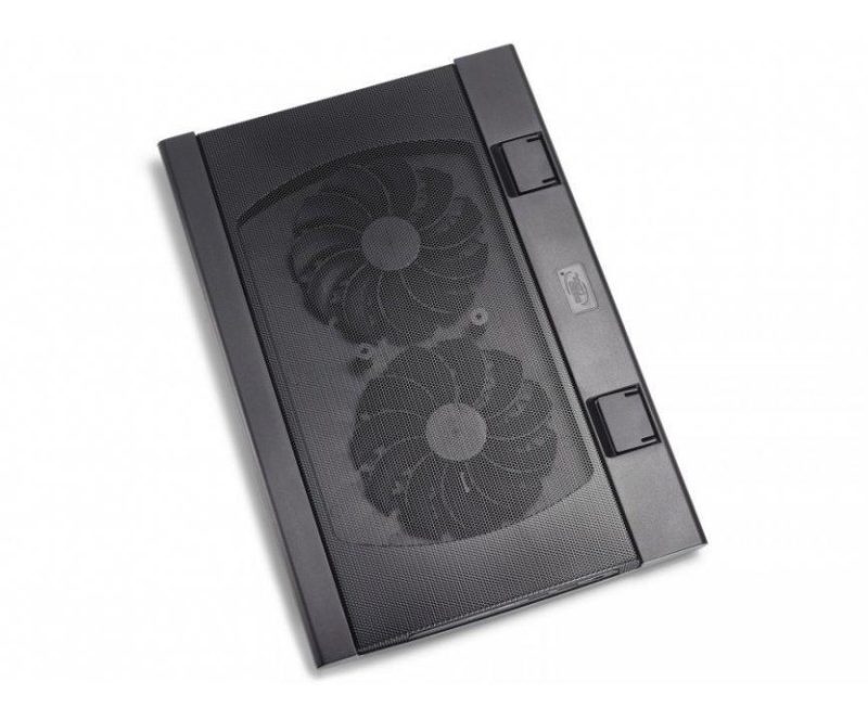 Охладител за лаптоп DeepCool WIND PAL FS, 17", 2x140 mm, 1200 RPM, Черен - Image 2