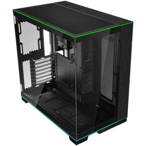 Кутия Lian Li PC-O11 Dynamic EVO RGB Mid-Tower, TG, Черна - Image 2