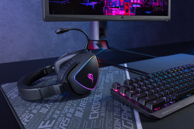 Геймърски слушалки ASUS ROG Delta S, USB-C, Aura Sync RGB - Image 17