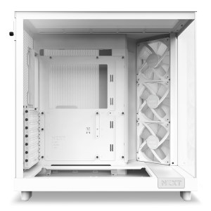 Кутия NZXT H6 Flow RGB Matte White - Middle Tower - Image 14