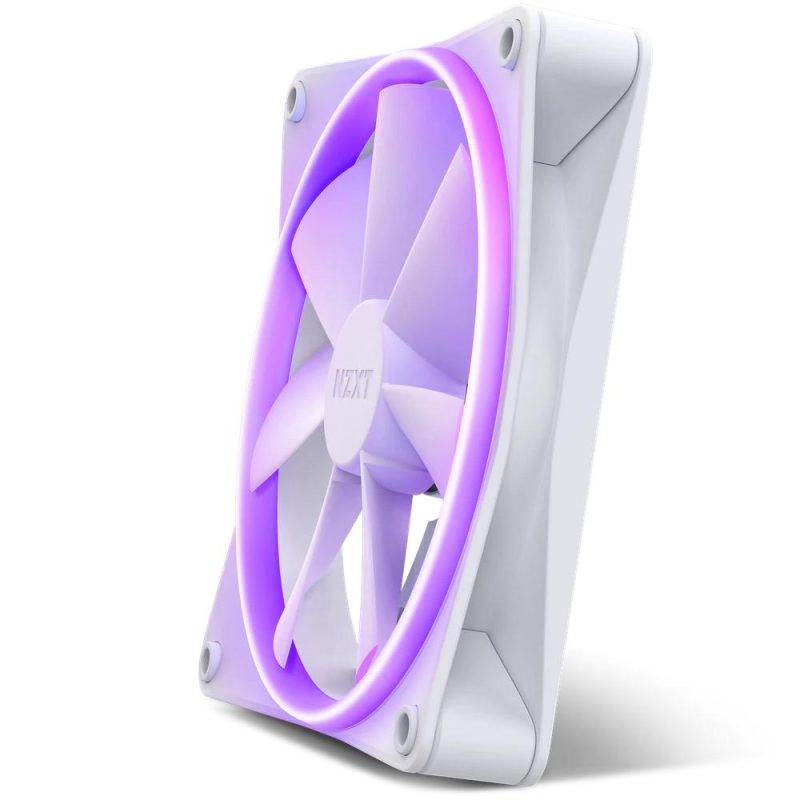 Вентилатор NZXT F140 RGB Бял - Image 3