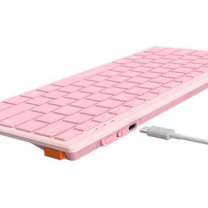 Безжична клавиатура A4TECH FBX51C FSTyler, розово - Image 4