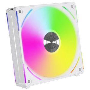 Вентилатор Lian Li UNI AL120 V2, ARGB, Бял - Image 3