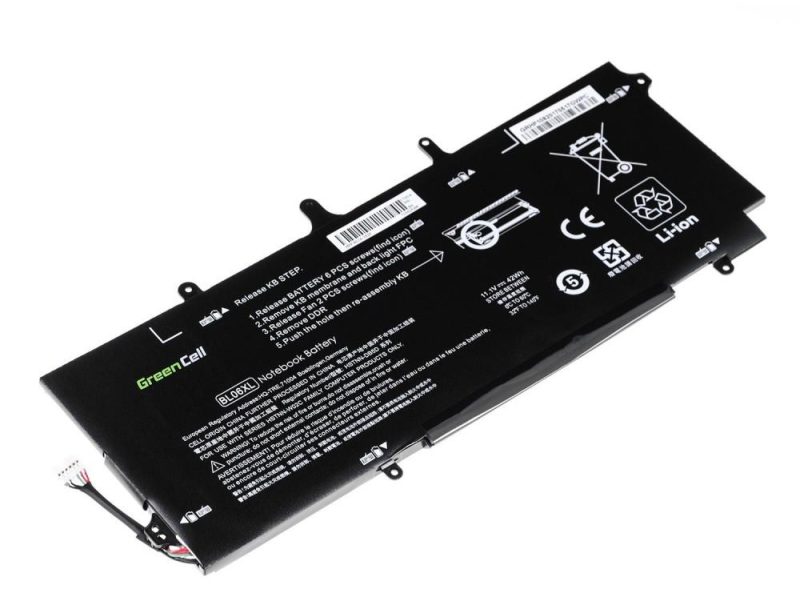 Батерия за лаптоп GREEN CELL, HP EliteBook Folio 1040, G1, G2, 11.1V, 3100mAh - Image 2