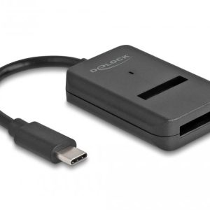 Конвертор Delock, USB-C - M.2 NVMe PCIe / SATA SSD, 10 Gbps