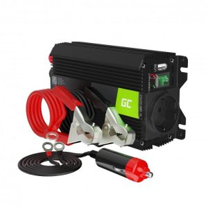 Инвертор GREEN CELL, 12/220V, DC/AC, 300W/600W, Модифицирана синусоида