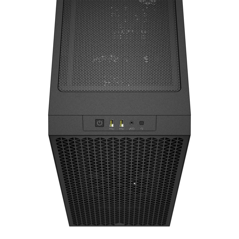 Кутия Corsair 3000D Airflow Mid Tower, Tempered Glass, Черна - Image 3