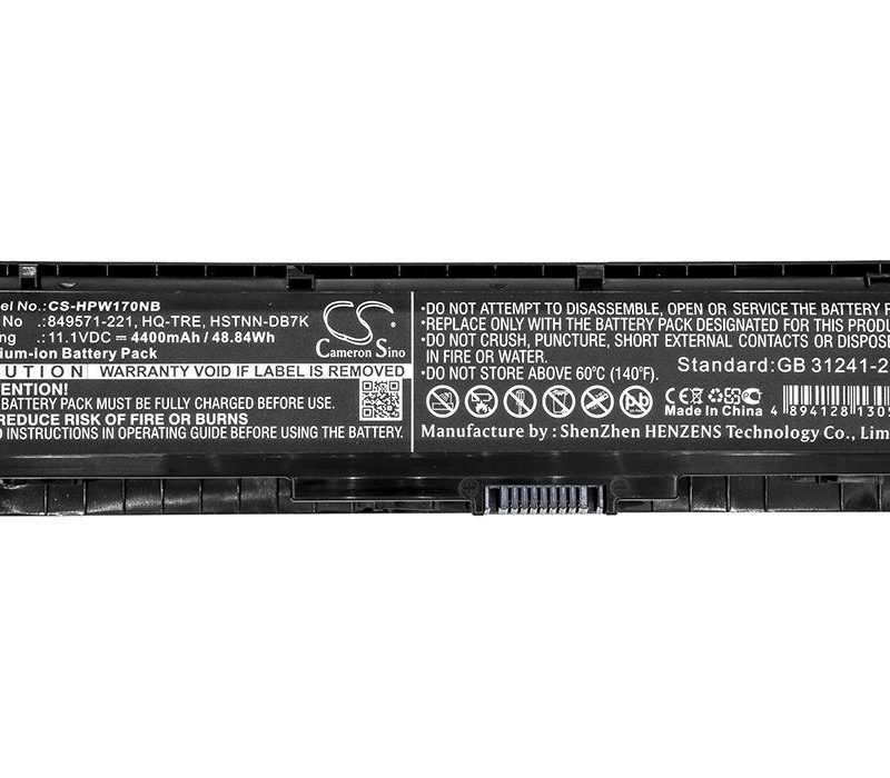 Батерия  за лаптоп HP OMEN 17; Pavilion 17  HSTNN-DB7KPA06 CS-HPW170NB 11.1V 4400mAh Cameron Sino