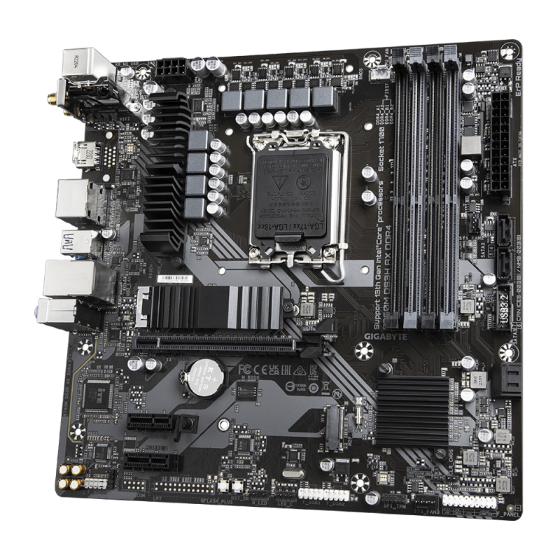 Дънна платка GIGABYTE B760M DS3H AX, socket 1700 - Image 2