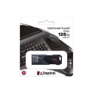 USB памет KINGSTON DataTraveler Exodia Onyx, 128GB,USB 3.2 Gen 1, Черна - Image 3