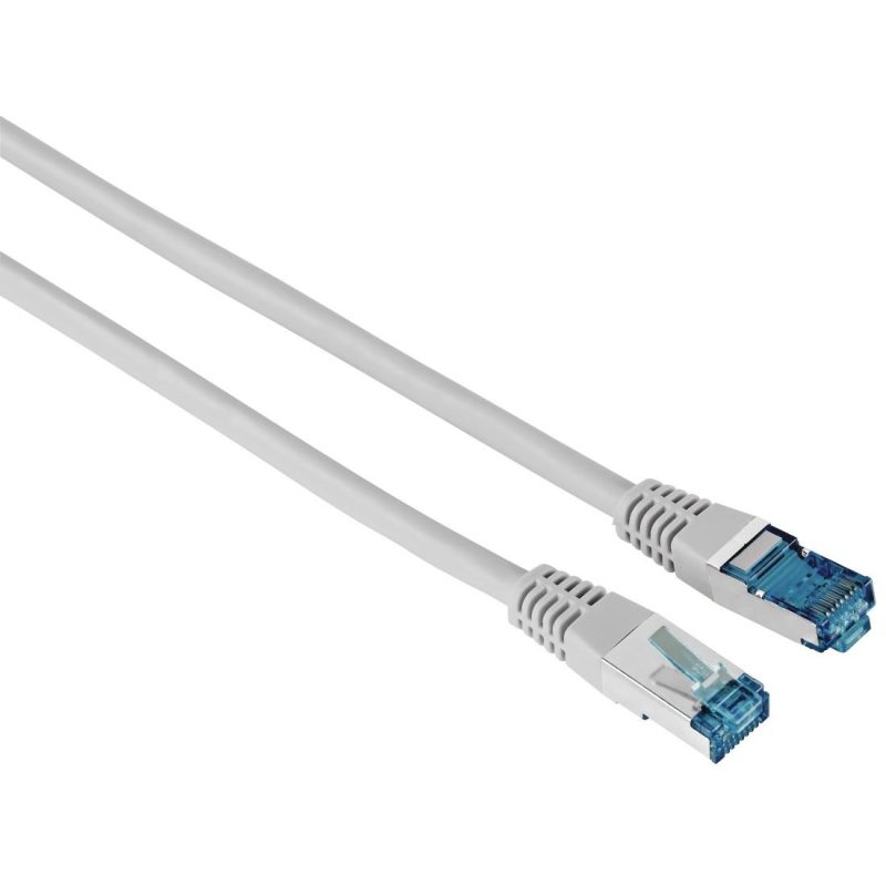 Мрежов пач кабел HAMA F/UTP, CAT 6, RJ-45 - RJ-45, 1Gbit/s, 10.0 m, Сив, Булк - Image 2