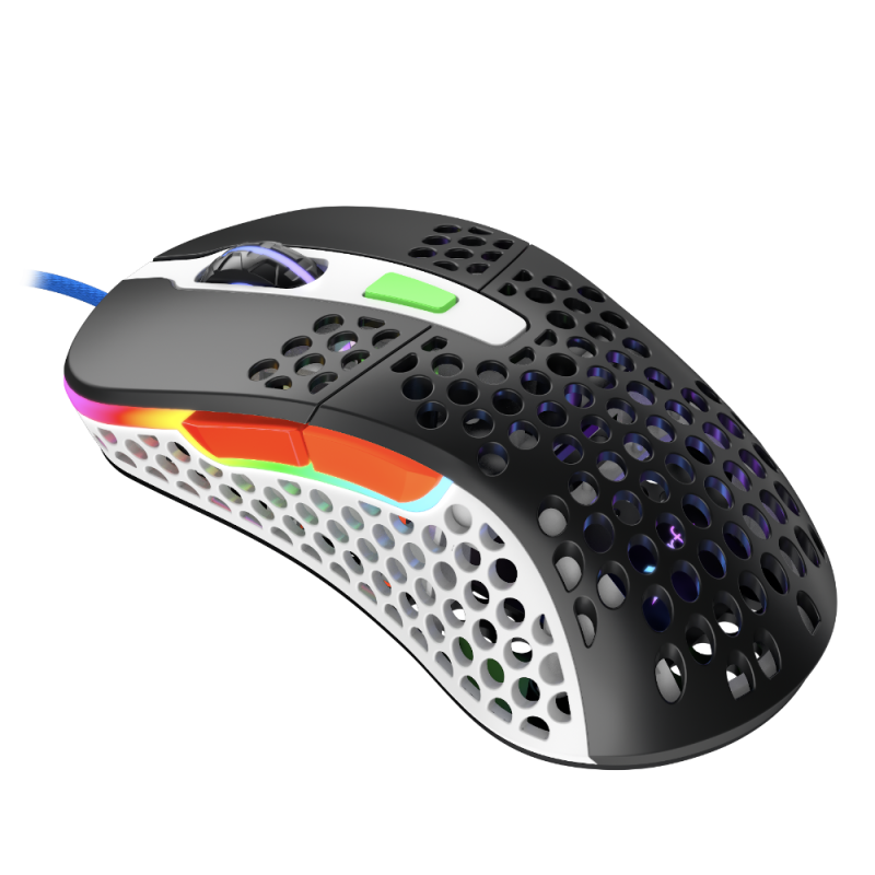 Геймърска мишка Xtrfy M4 Street, RGB, Бял - Image 2