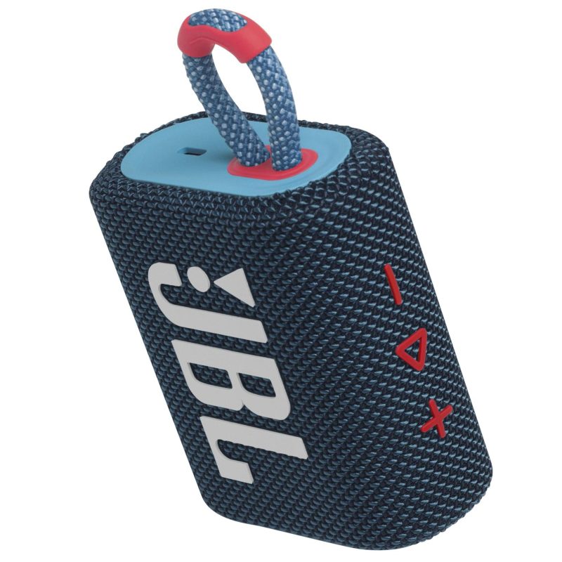 Блутут колонка JBL GO 3 Син/Розова - Image 7