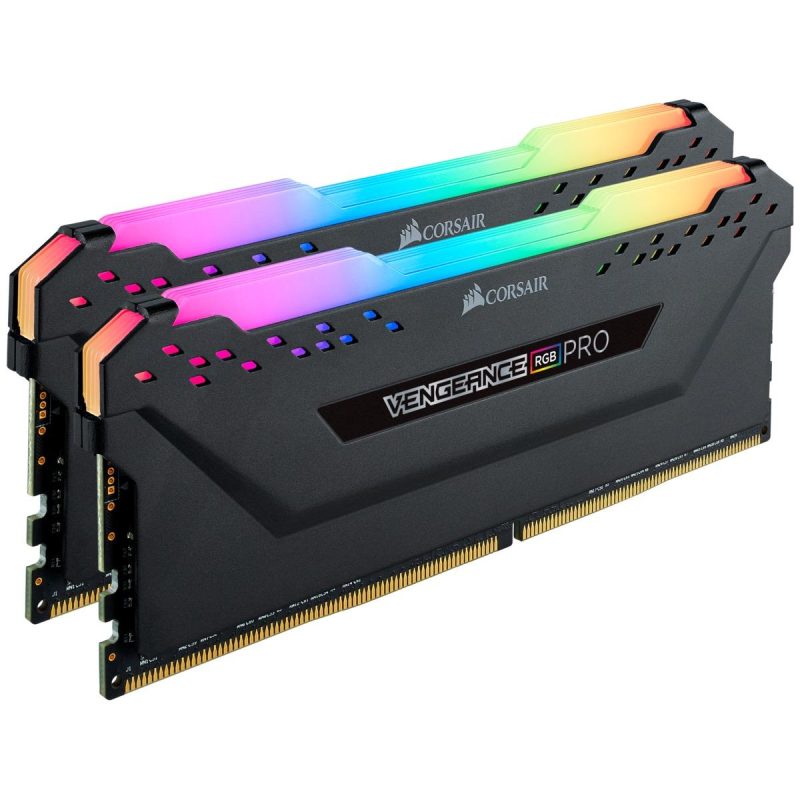 Памет Corsair Vengeance PRO RGB Black 16GB(2x8GB) DDR4 3600MHz CMW16GX4M2Z3600C18 - Image 2