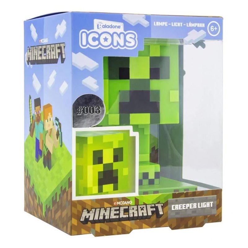 Лампа Paladone Minecraft Creeper Icon Lamp BDP - Image 3