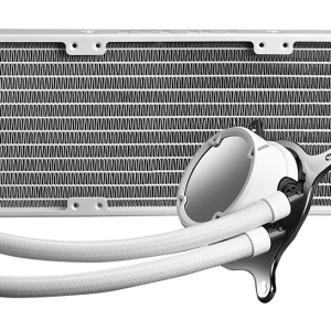 Охладител за процесор ASUS ROG Strix LC II 360 ARGB White Edition, Aura Sync - Image 5