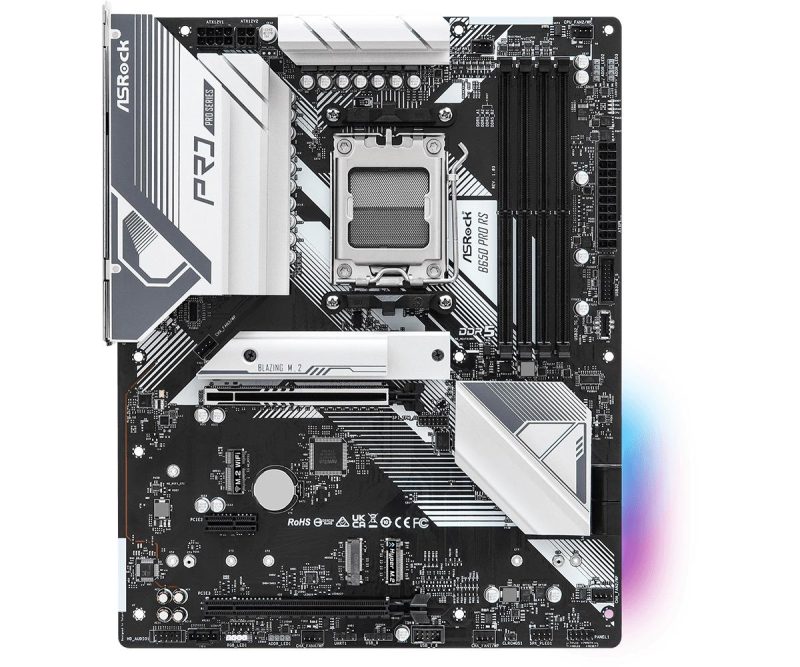 Дънна платка ASROCK B650 Pro RS, Socket AM5, ATX - Image 3