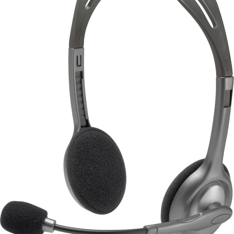 Стерео Слушалки с микрофон Logitech H110
