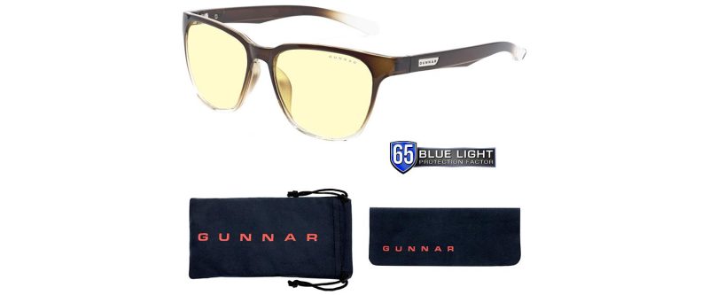Геймърски очила GUNNAR Berkeley Latte Fade, Amber, Кафяв - Image 4