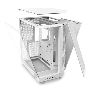 Кутия NZXT H6 Flow RGB Matte White - Middle Tower - Image 16