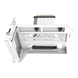 Холдер Cooler Master GPU holder V3, Кабел за вертикален монтаж на видео карта, Бял - Image 3