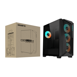 Кутия Gigabyte C301 Black V2, TG, Mid-Tower - Image 8