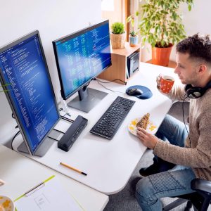 KVM превключвател, ATEN CM1942, 2-портов, USB, HDMI, DisplayPort, Mini-Matrix Boundless - Image 5
