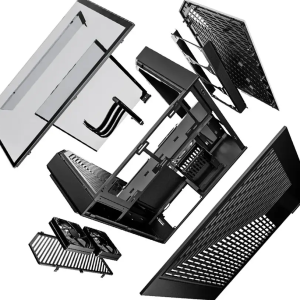 Кутия HYTE Y60 Tempered Glass, Mid-Tower, Черна - Image 8