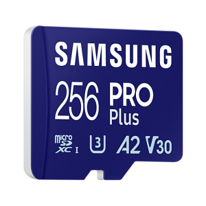 Карта памет Samsung PRO Plus, microSDXC, UHS-I, 256GB, Адаптер, USB четец - Image 2