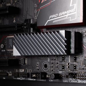 Пасивен охладител Jonsbo M.2 SSD, оребрен, Сив - Image 9