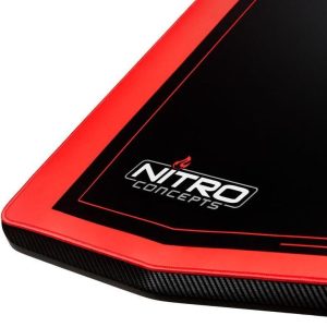 Геймърско бюро Nitro Concepts D16E, Carbon Red, Електрическо управление на височина - Image 10