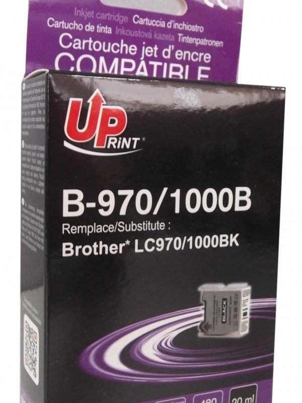 Мастилница UPRINT LC970,LC1000, BROTHER, Черен