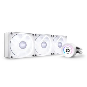 Охладител за процесор NZXT Kraken Elite 360 RGB White, LCD Display - Image 9