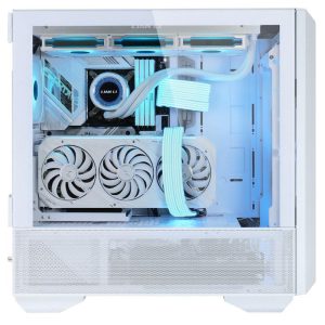 Кутия Lian-Li LANCOOL III Mid-Tower, Tempered Glass, Бяла - Image 9