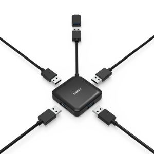 USB-А хъб, 4-портов, HAMA-200116 - Image 3