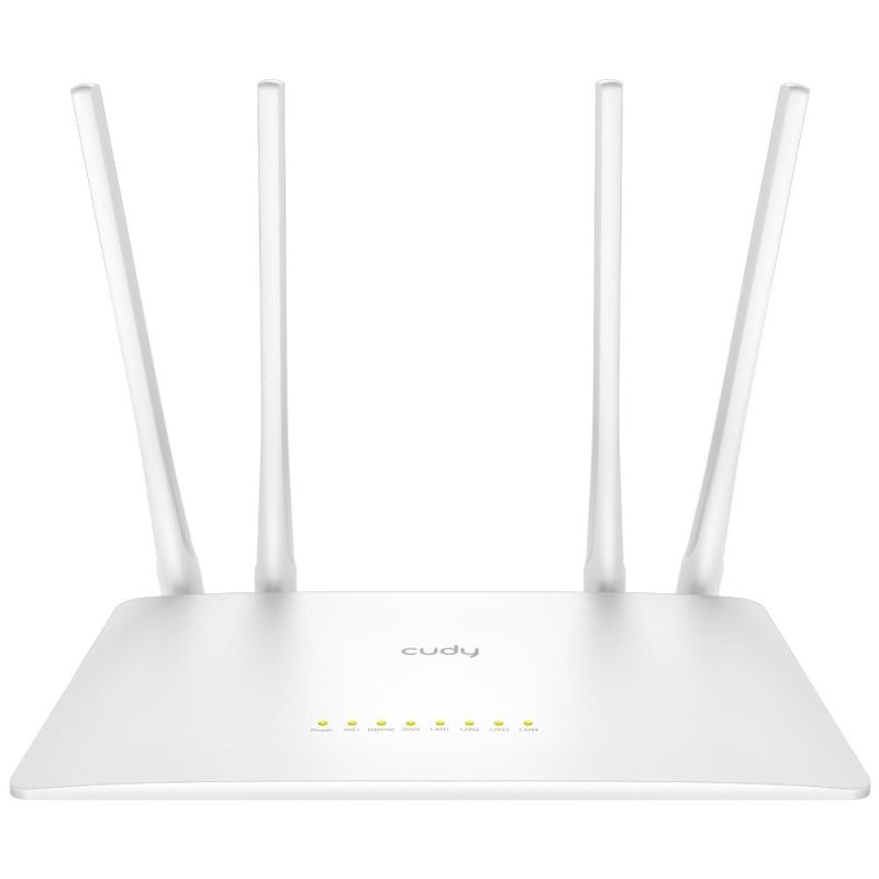 Безжичен рутер Cudy WR1200, V2.0, 2.4/5 GHz, 300 - 867 Mbps, 10/100/ - Image 2