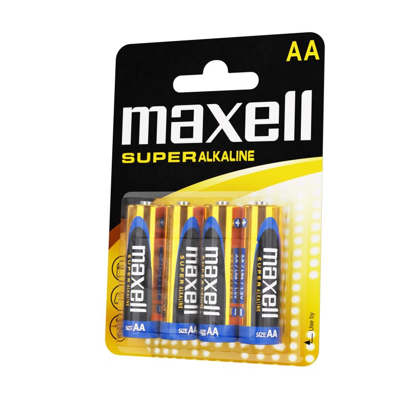 Супералкални батерии  MAXELL LR6 XL /4 бр. в блистер/ 1.5V - Image 2