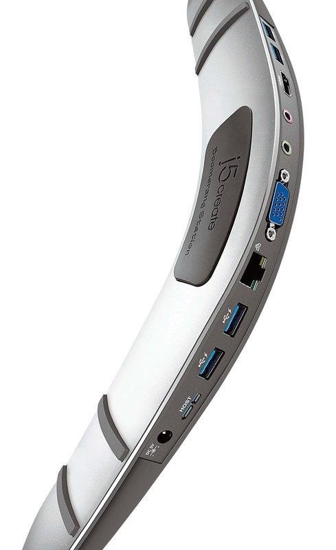 Докинг станция за лаптопи j5create Boomerang Station JUD481, USB3.0