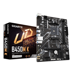 Дънна платка GIGABYTE B450M K Socket AM4 - Image 5