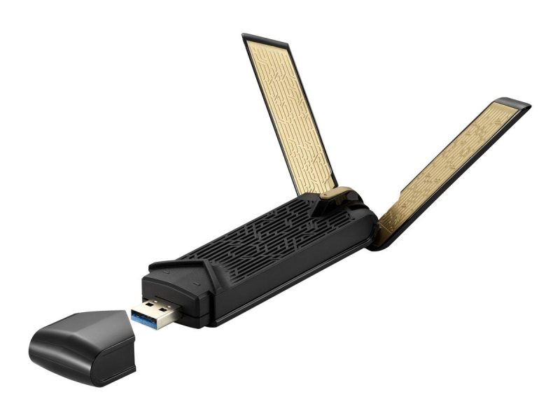 Безжичен адаптер ASUS USB-AX56U Dual Band AX1800 WiFi 6 802.11ax, USB 3.2 Gen1 - Image 2