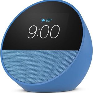 Смарт часовник Amazon Echo Spot 2024 , гласов асистент, Blue