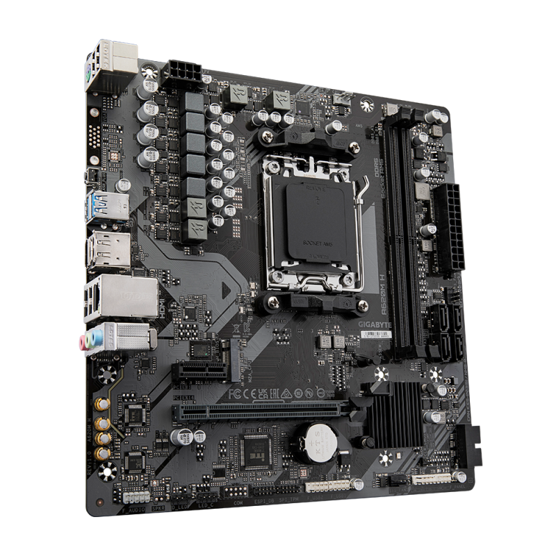 Дънна платка GIGABYTE A620M H socket AM5, DDR5 - Image 2