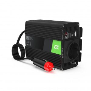 Инвертор GREEN CELL, 12/220V,  DC/AC, 150W/300W, Чиста синусоида