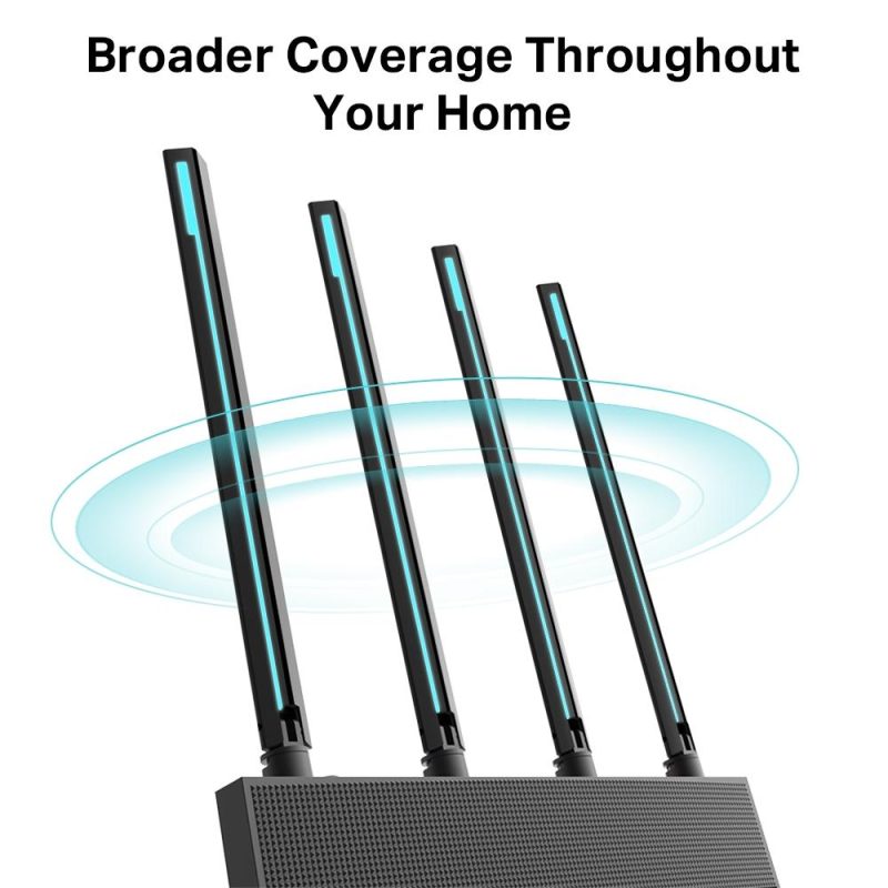 Безжичен рутер TP-Link Archer C80 AC1900, 2.4/5 GHz, 600 - 1300 Mbps, 10/100/1000 - Image 7